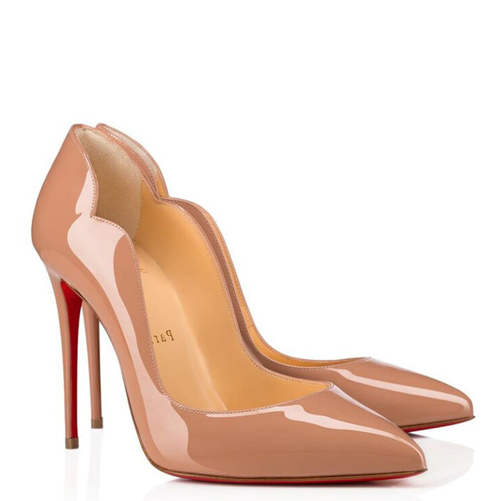 Christian Louboutin Hot Chick 100 Nude Décolleté