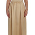 Dolce & Gabbana Beige Crystal Embellished Gown Shift Dress