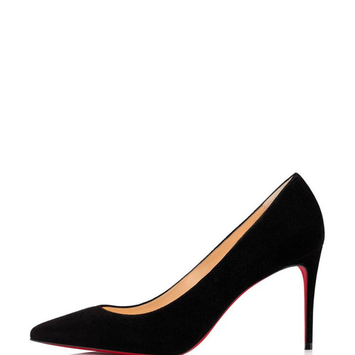 Christian Louboutin Suede Black 85 Décolleté