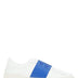 Valentino White Calf Leather Open Sneakers