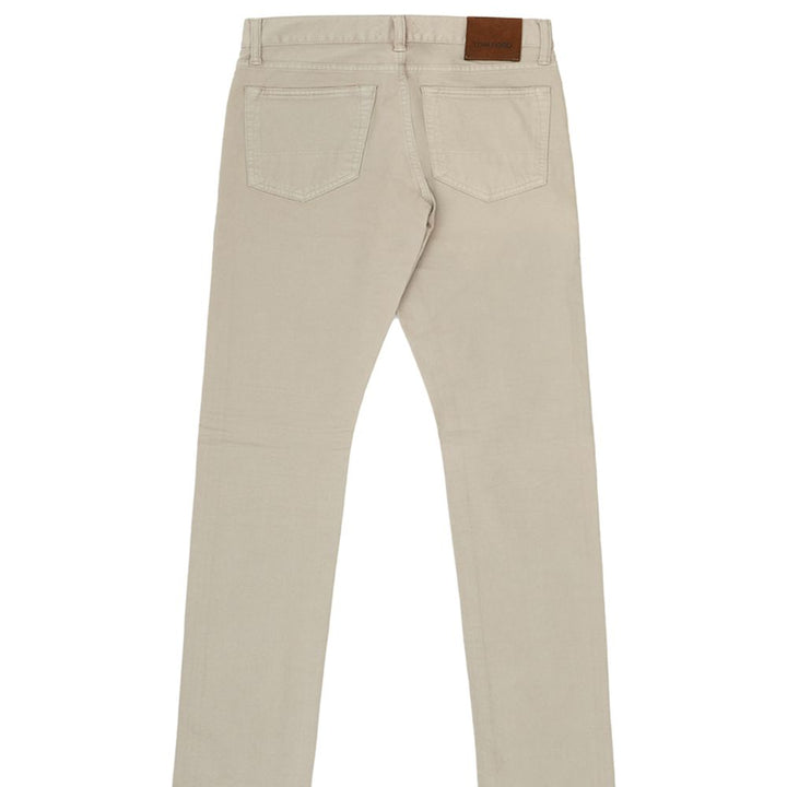 Tom Ford Beige Five Pockets Jeans Pants