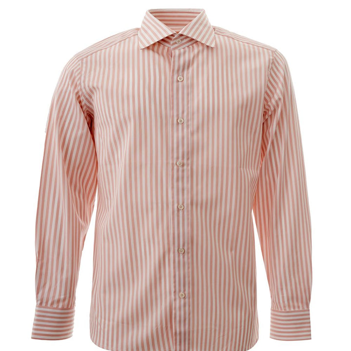 Tom Ford Pink Striped Regular Fit Shirt