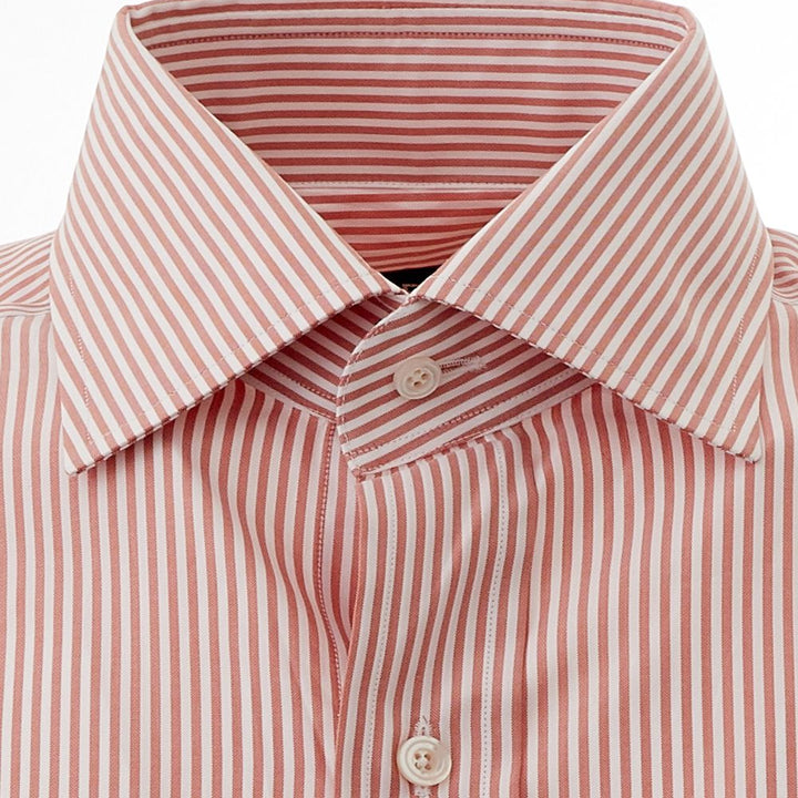 Tom Ford Pink Thin Stripes Regular Fit Shirt