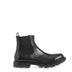 Alexander McQueen Black Leather Chelsea boots