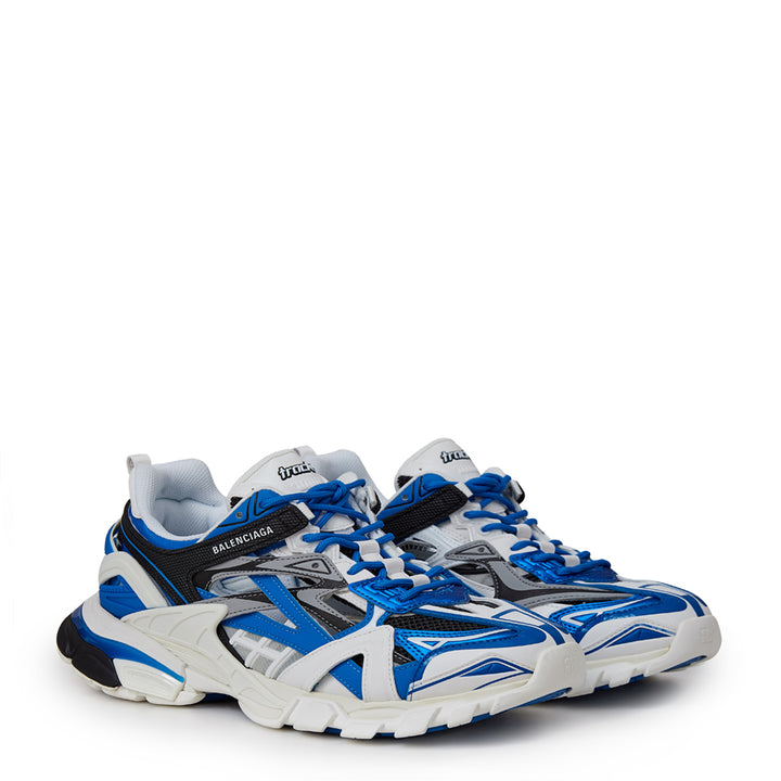 Balenciaga Track White/Blue Sneakers