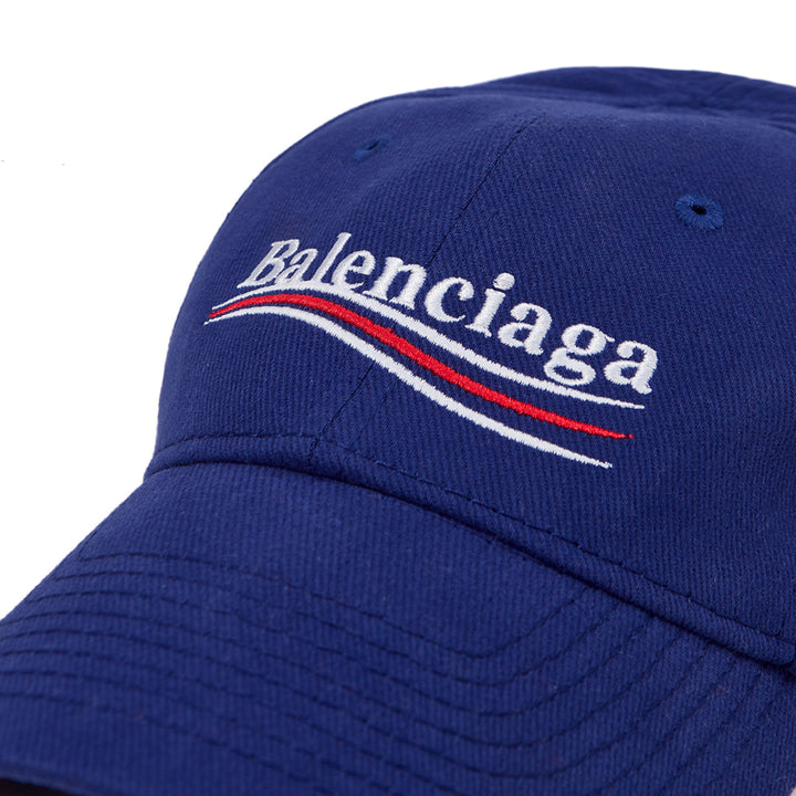 Balenciaga Blue Baseball 'Political' Cap