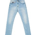 Versace Jeans Light Blue Straight Fit Denim Jeans