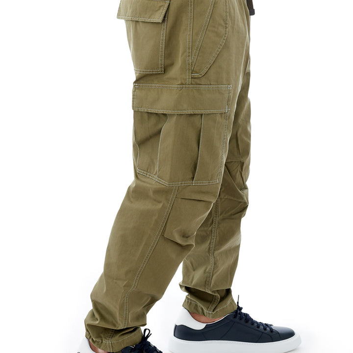 Tom Ford Green Cotton Cargo Pants