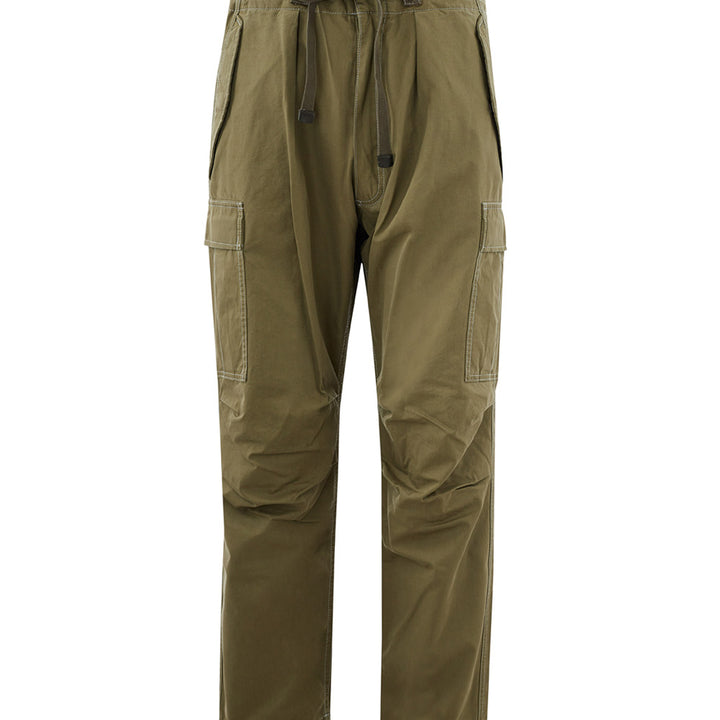 Tom Ford Green Cotton Cargo Pants