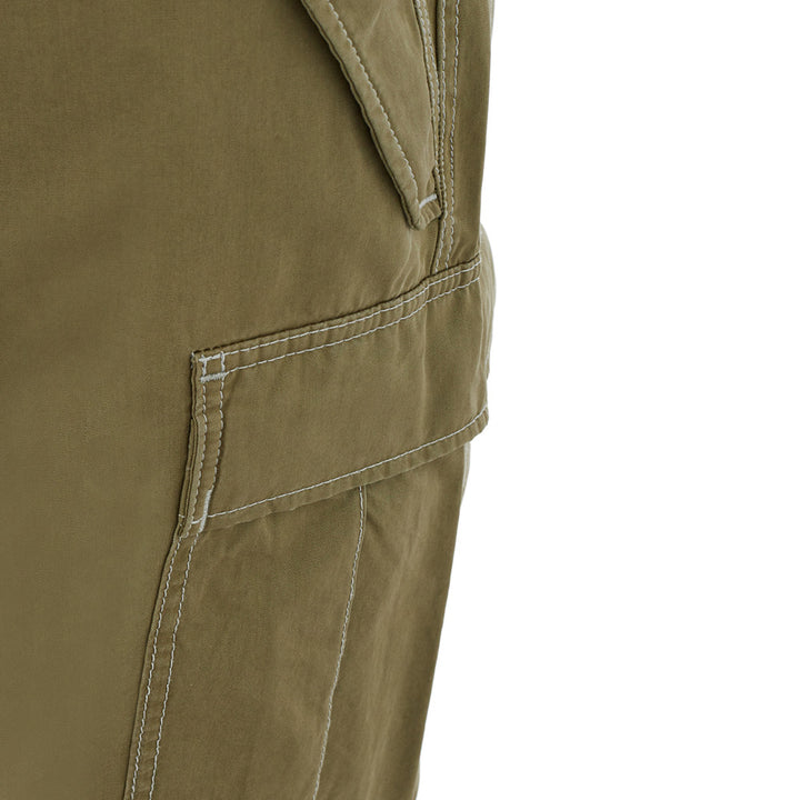 Tom Ford Green Cotton Cargo Pants