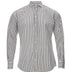 Dolce & Gabbana Black and White Striped Cotton Shirt