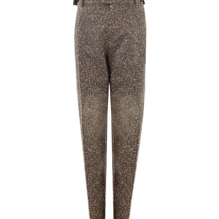 Bottega Veneta Knitted Harrington Viscose Trousers