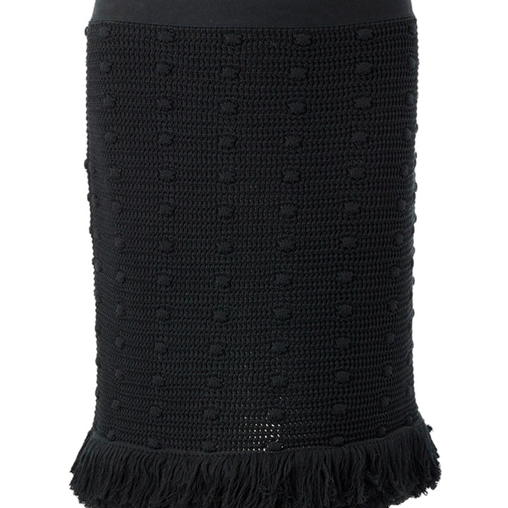 Bottega Veneta Knitted Black Skirt