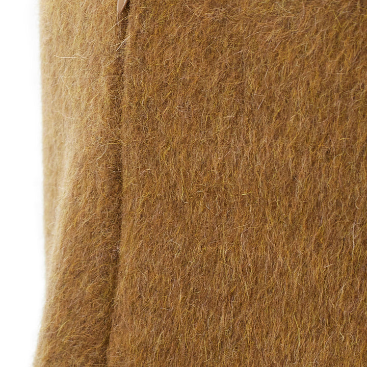 Bottega Veneta Brown Wool Mohair Skirt