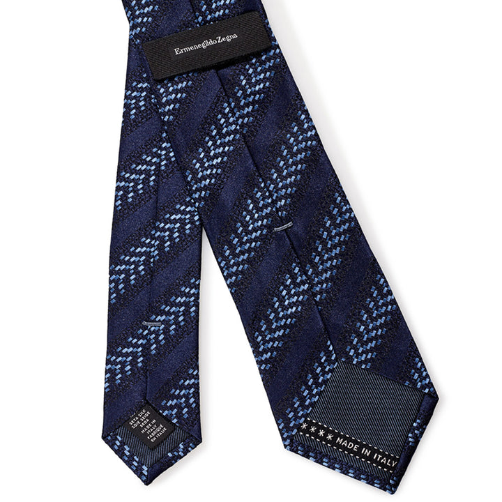 Ermenegildo Zegna Blu Regimental Silk Tie