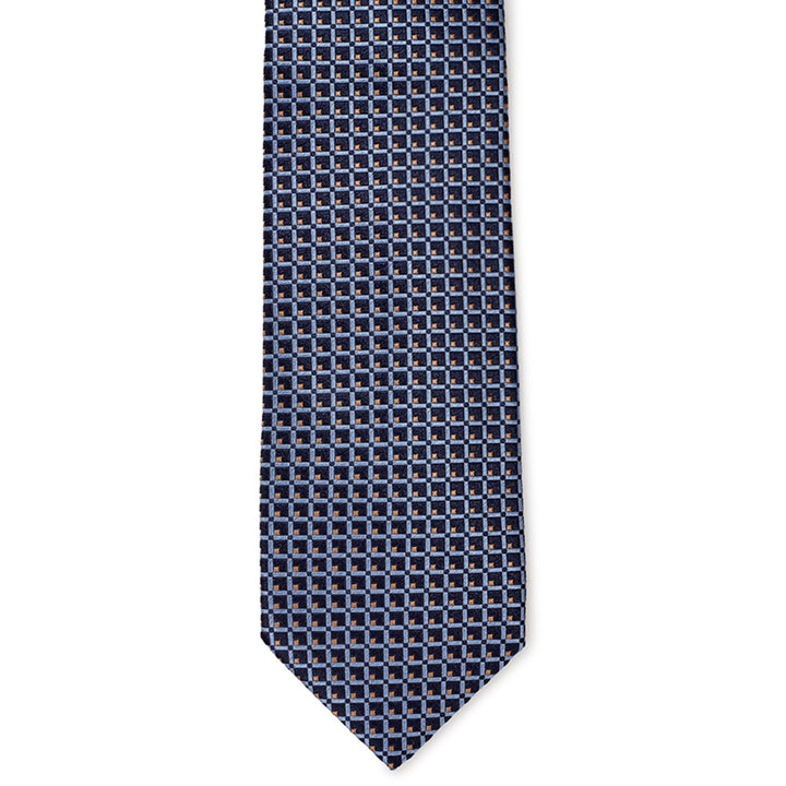 Ermenegildo Zegna Micro Printed Silk Tie