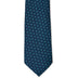 Ermenegildo Zegna Oil Blue Printed Silk Tie