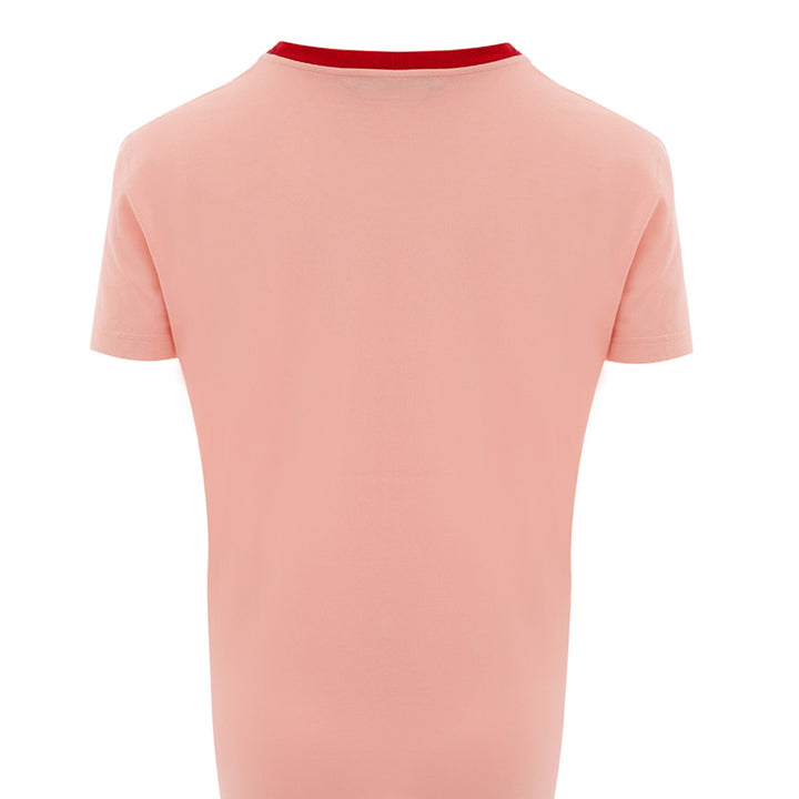 Dolce & Gabbana Pink Cotton T-Shirt with Logo