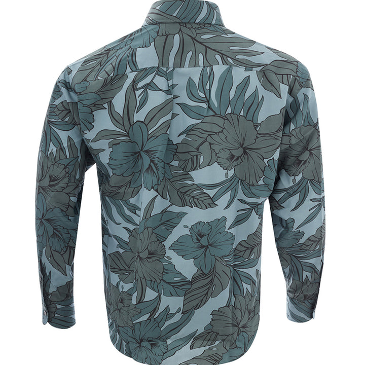 Tom Ford Dark Flower Print Relaxed Fit Shirt