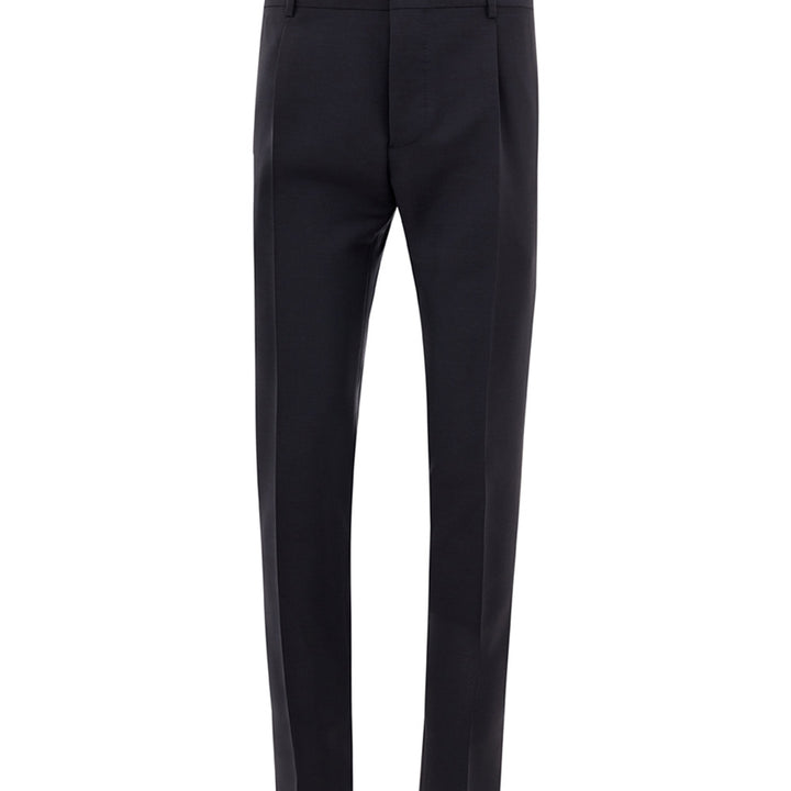 Valentino Tailored Elegant Blue Trousers