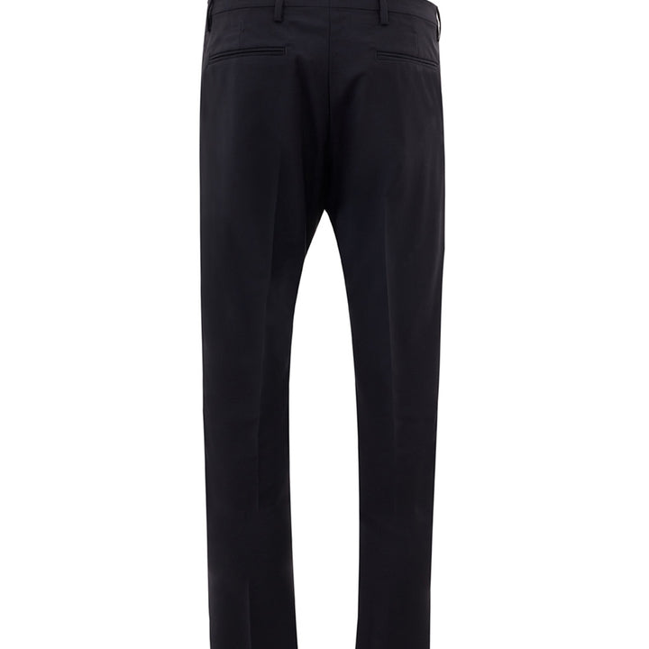 Valentino Tailored Wool Blend Blue Trousers