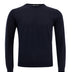 Valentino Basic Blue Round neck Wool Jumper