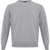 Colombo Grey Round Neck Cashmere Sweater