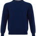 Colombo Royal Blu Round Neck Cashmere Sweater