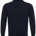 Colombo Blue Navy Cashmere Mock Neck Sweater