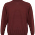 Colombo Bordeaux Cashmere Mock Neck Sweater