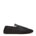 Bottega Veneta Black Leather Intreccio Slip On