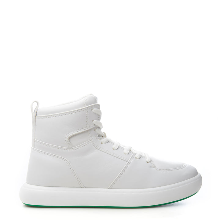 Bottega Veneta High 'Pillow' White Sneakers