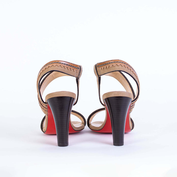 Christian Louboutin Leather Trepi City Sandals