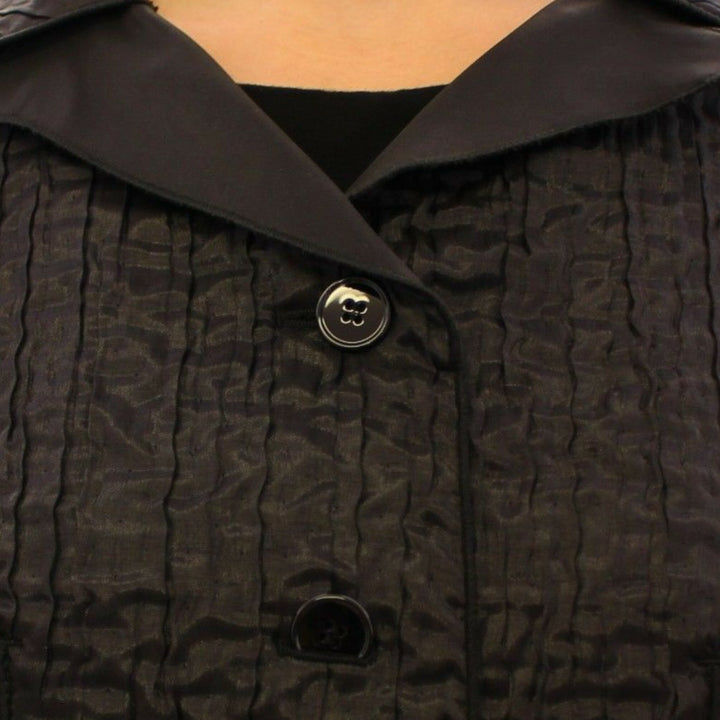 Dolce & Gabbana Black Short Bolero Shrug Jacket Coat