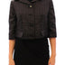 Dolce & Gabbana Black Short Bolero Shrug Jacket Coat