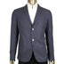 Gucci Men's Formal Midnight Blue / Grey Wool Jacket 2 Buttons