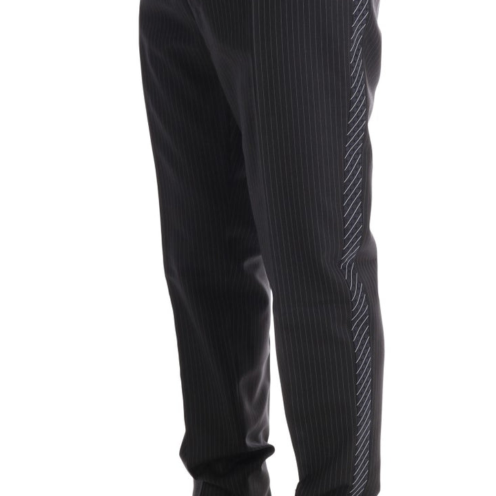 Dolce & Gabbana Gray Double Breasted 3 Piece Suit