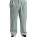 Dolce & Gabbana Light Blue Corduroy Straight Cotton Pants