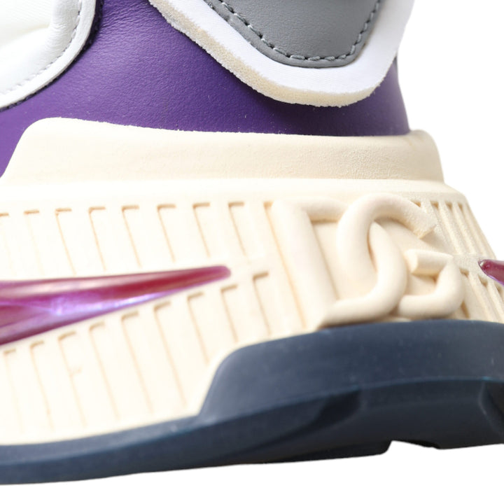 Dolce & Gabbana Multicolor Mixed Material Airmaster Sneakers