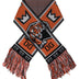 Dolce & Gabbana Multicolor Wool DG Royals Wrap Fringe Scarf