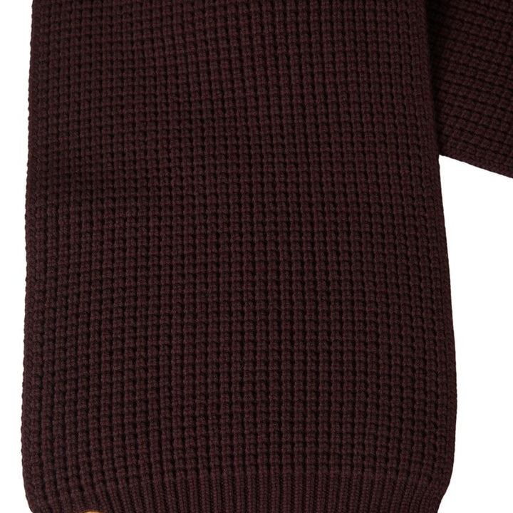 Dolce & Gabbana Brown Cashmere Knitted Neck Wrap Shawl Scarf