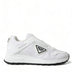 Prada White Re-Nylon Triangle Logo Low Top Sneakers Shoes