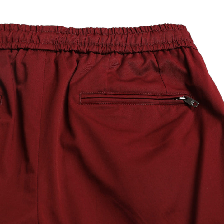 Dolce & Gabbana Maroon Jogging Cotton Stretch Men Jogger Pants