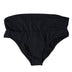 Dolce & Gabbana Black Nylon Stretch Swimwear Slip Bottom Bikini