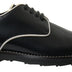 Dolce & Gabbana Black White Leather Formal Shoes