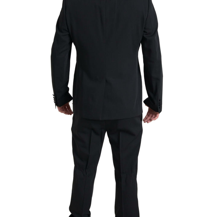 Dolce & Gabbana Black 2 Piece Single Breasted MARTINI Suit