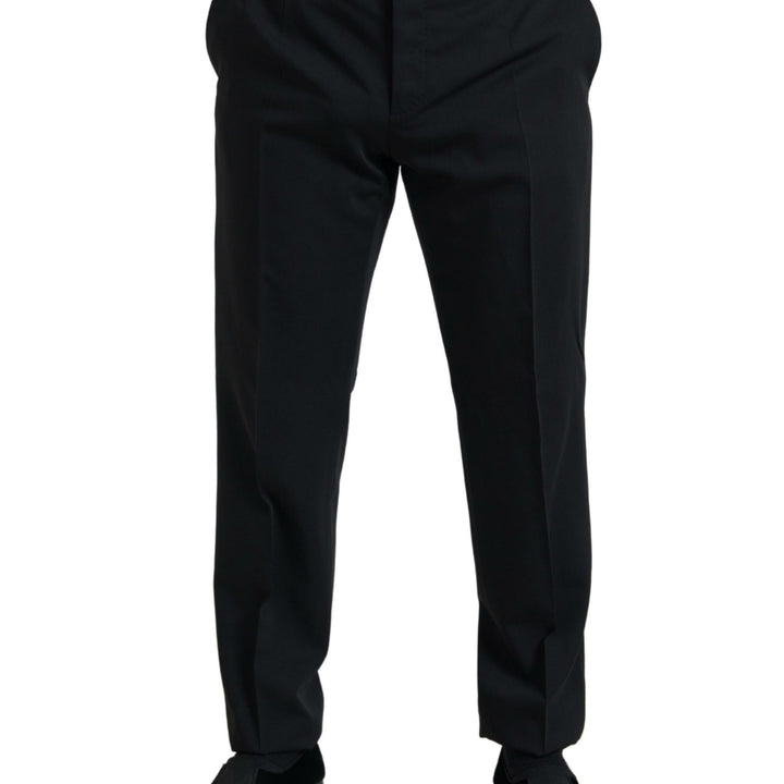 Dolce & Gabbana Black 2 Piece Single Breasted MARTINI Suit