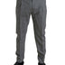 Dolce & Gabbana Gray Wool Chino Skinny Men Dress Trouser Pants