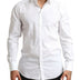 Dolce & Gabbana White GOLD Cotton Men Formal Dress Shirt