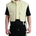 Dolce & Gabbana Yellow Nylon Hooded Sportswear Vest Jacket